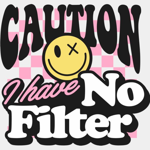 Caution I ave no filter SVG Thumbnail