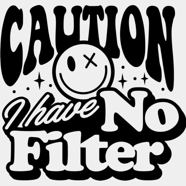 Caution I ave no filter SVG Thumbnail
