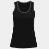 Women's TriDri® panelled fitness vest Thumbnail