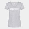 Women's valueweight v-neck T Thumbnail