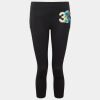 Women's TriDri® recycled performance leggings 3/4 length Thumbnail
