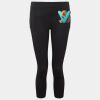 Women's TriDri® recycled performance leggings 3/4 length Thumbnail