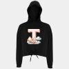 Women's TriDri® cropped oversize hoodie Thumbnail