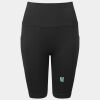 Women’s TriDri® ribbed seamless '3D Fit' cycle shorts Thumbnail